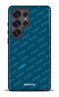 Galaxy S25 Ultra Tough (Gloss) SREPE Pattern Bleu x Turquoise -