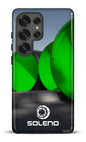 Galaxy S25 Ultra Tough (Gloss) Soleno gros tuyaux vert -