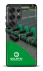 Galaxy S25 Ultra Tough (Gloss) Soleno tuyaux vert x vague -