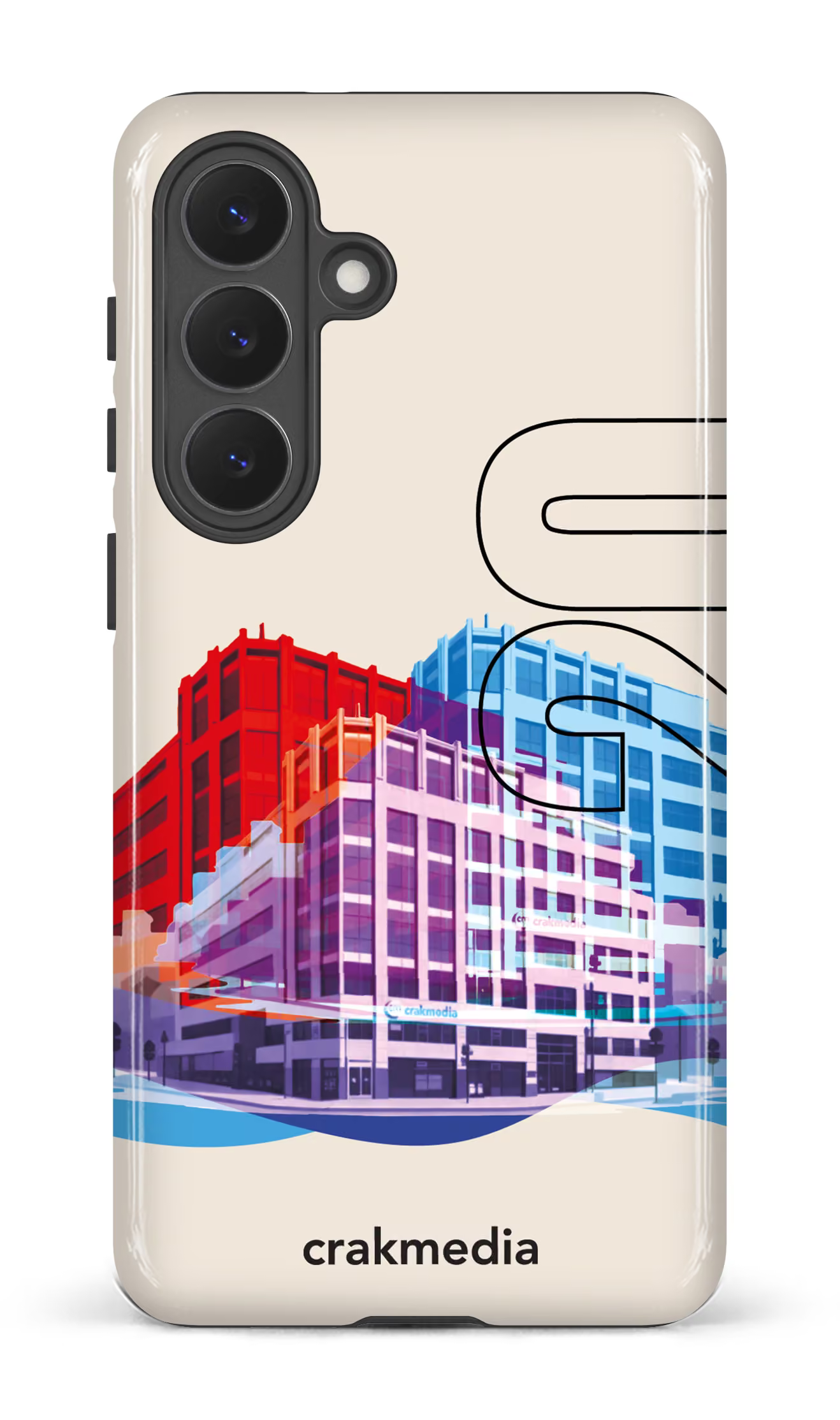 Galaxy S26P Tough (Gloss) Building Crakmedia -