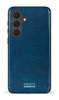 Galaxy S26P Tough (Gloss) Cuir Bleu x Mallette -