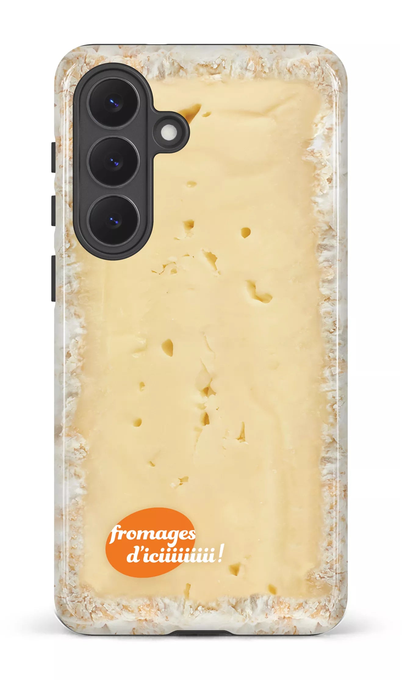 Galaxy S26P Tough (Gloss) Fromage Brie Logo -