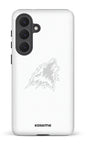Galaxy S26P Tough (Gloss) Les Huskies Blanc -