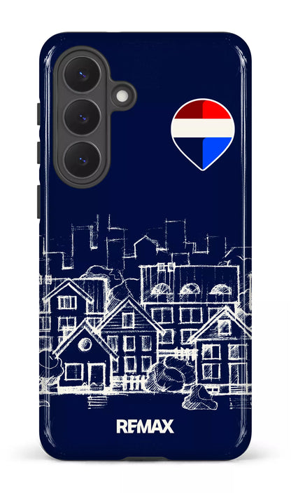 Galaxy S26P Tough (Gloss) Remax Sketch Bleu -