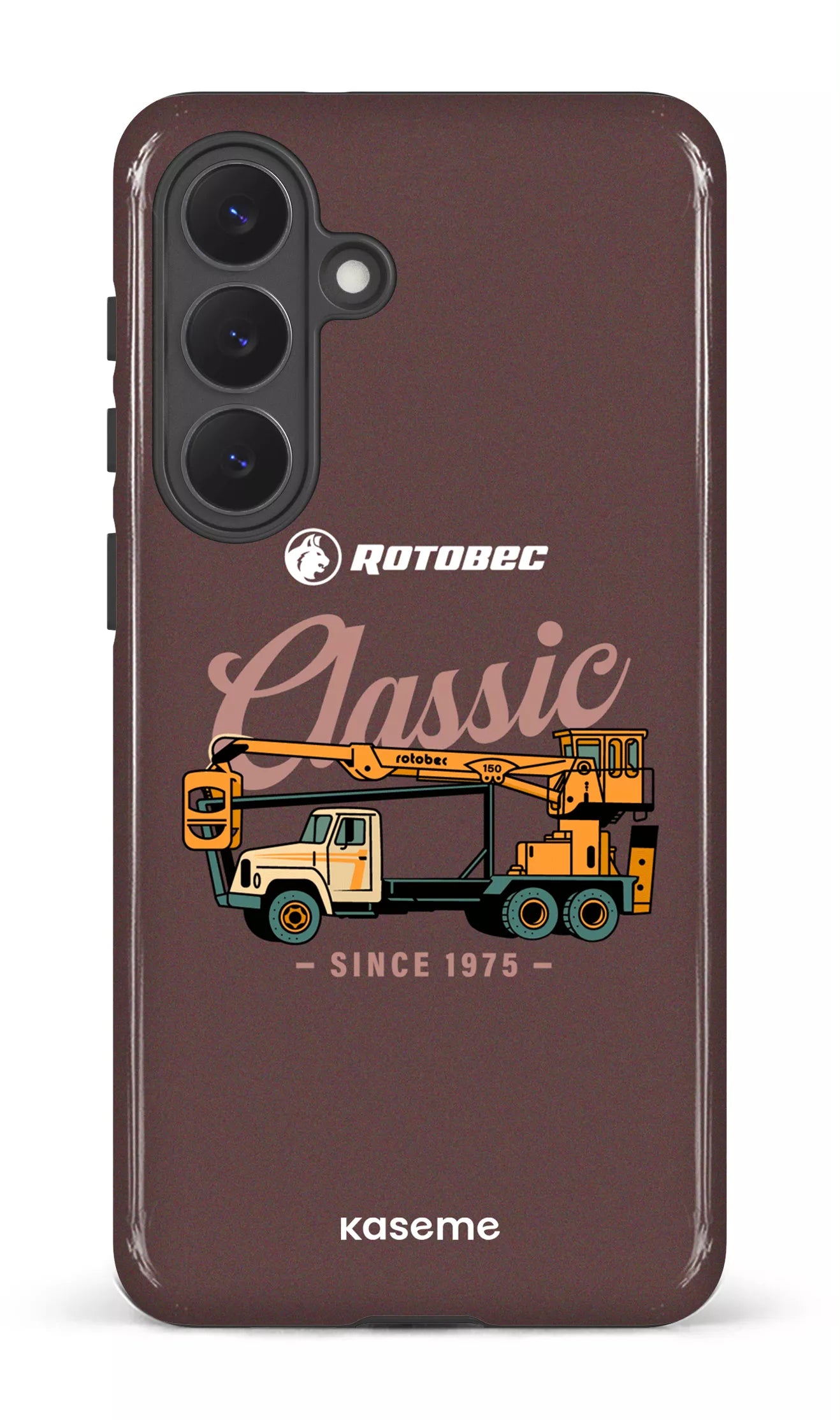 Galaxy S26P Tough (Gloss) Rotobec Brun "Classic" -