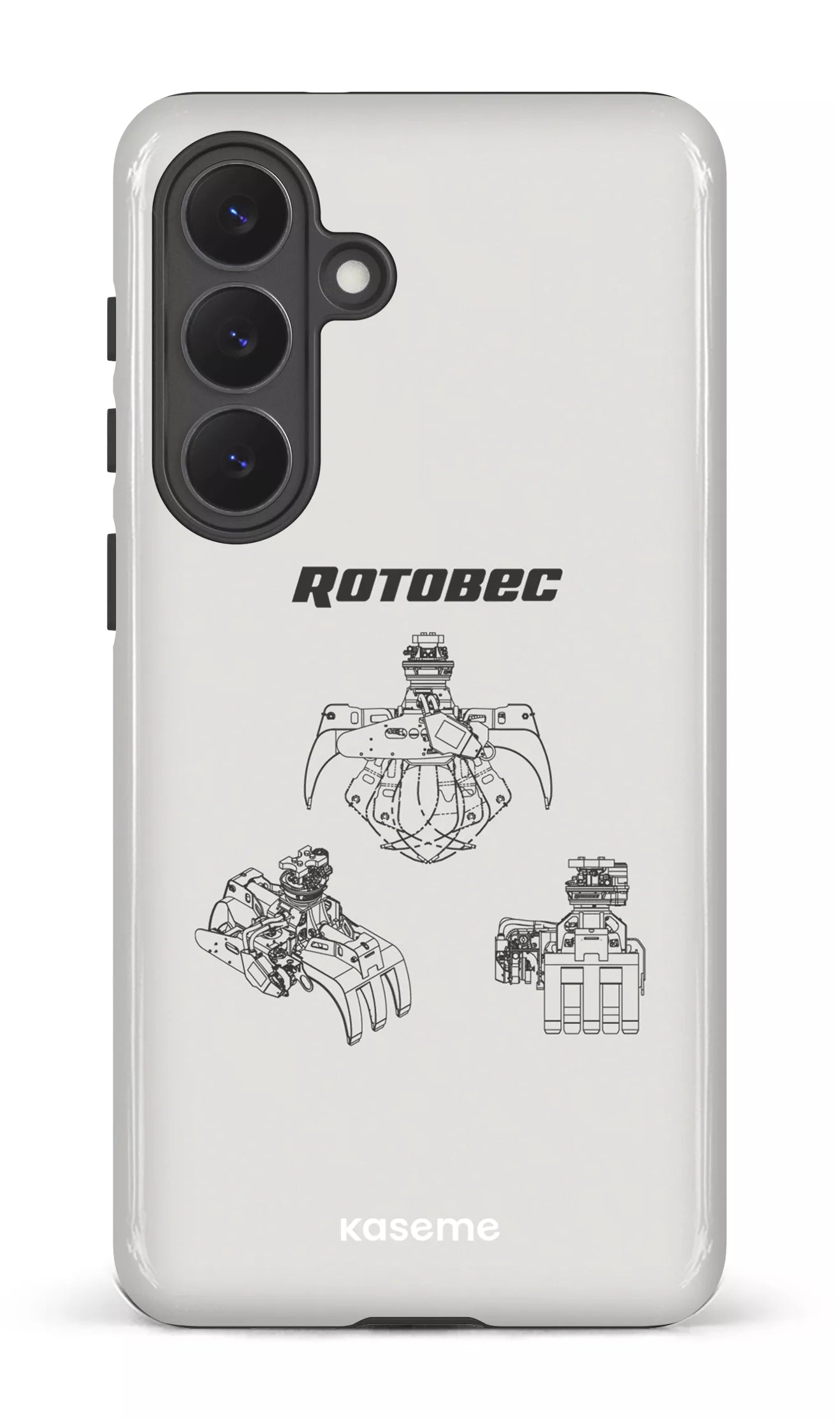 Galaxy S26P Tough (Gloss) Rotobec Gris -