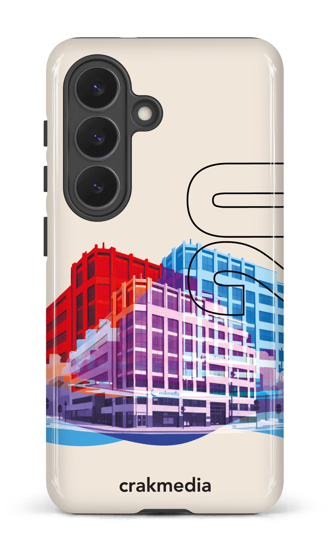Galaxy  S26 Tough (Gloss) Building Crakmedia -