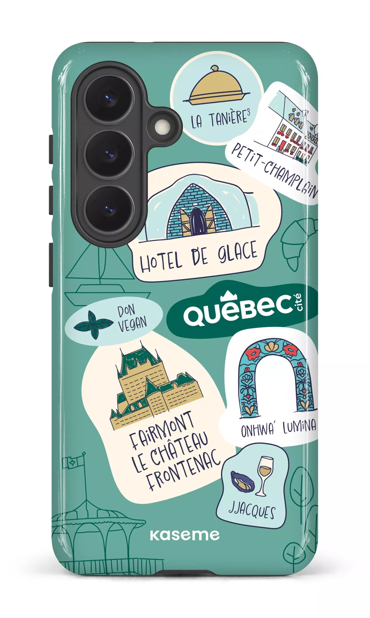 Galaxy  S26 Tough (Gloss) Explorez Québec -