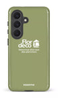 Galaxy  S26 Tough (Gloss) Flordeco logo Sauge -