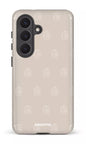 Galaxy  S26 Tough (Gloss) Flordeco motif grège -