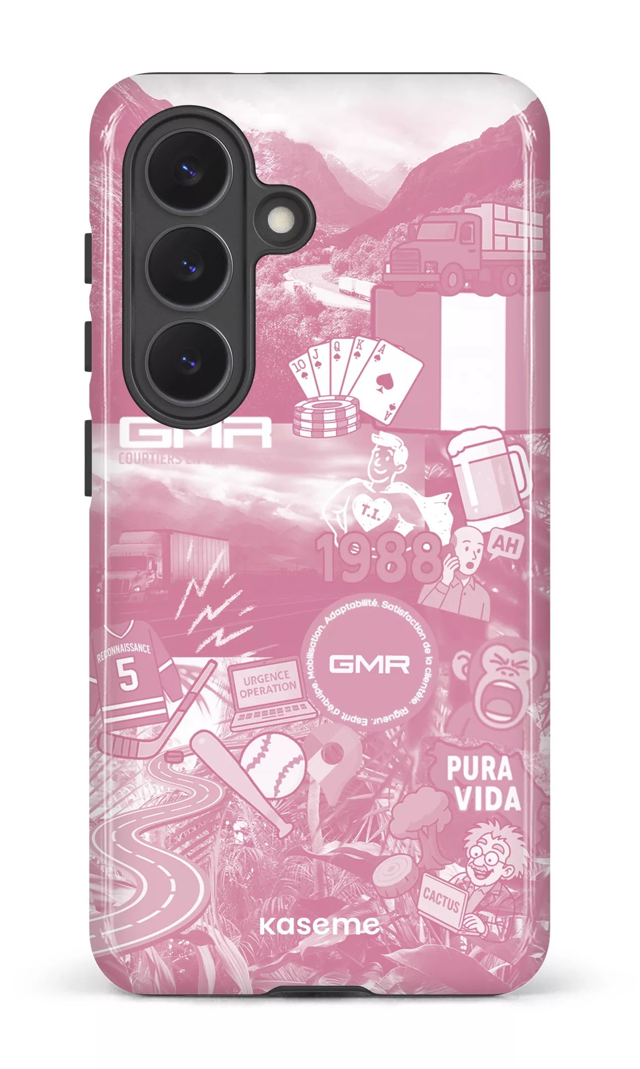 Galaxy  S26 Tough (Gloss) GMR Collage Rose -