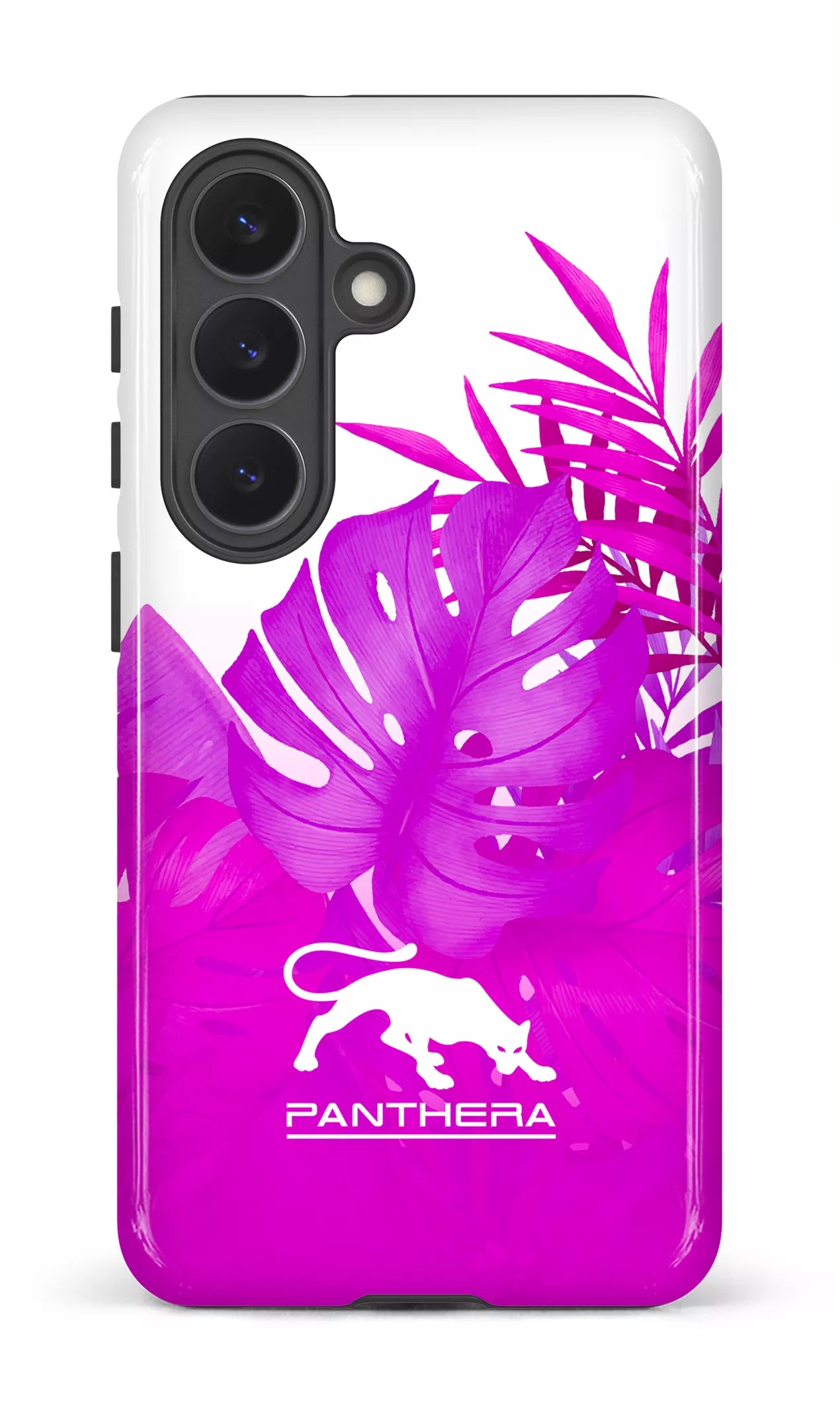 Galaxy  S26 Tough (Gloss) Panthera Jungle Leaves -