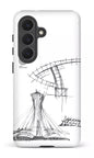 Galaxy  S26 Tough (Gloss) Parc Olympique - Croquis Plan Blanc -