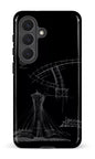 Galaxy  S26 Tough (Gloss) Parc Olympique - Croquis Plan Noir -