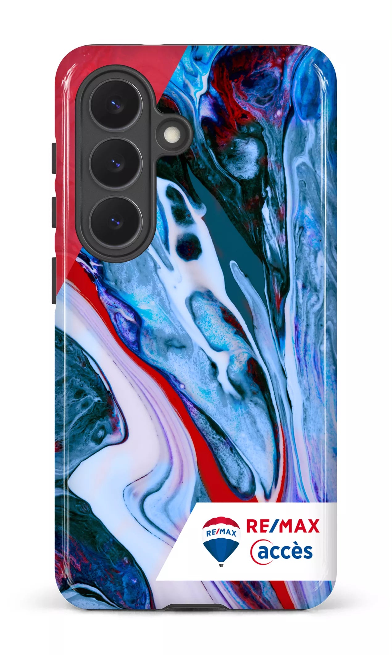 Galaxy  S26 Tough (Gloss) Peinture marbrée claire -