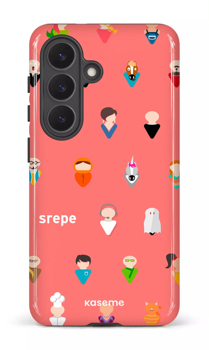 Galaxy  S26 Tough (Gloss) Personnages Saumon -