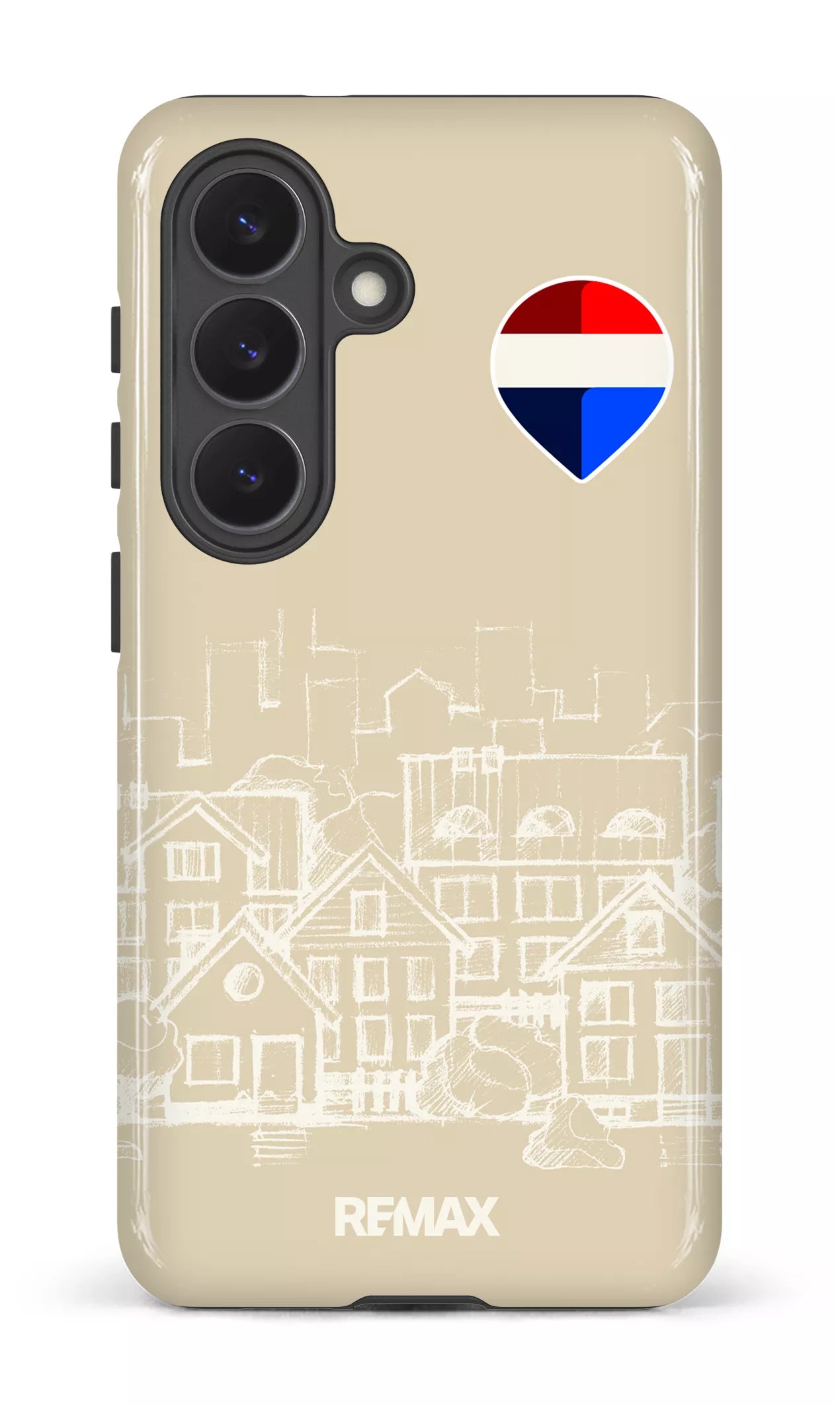Galaxy  S26 Tough (Gloss) Remax Sketch Beige -