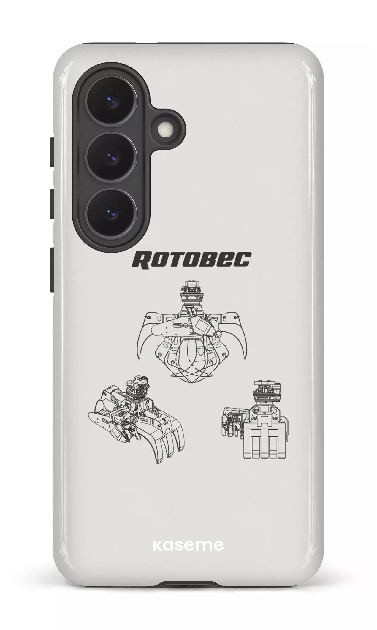 Galaxy  S26 Tough (Gloss) Rotobec Gris -