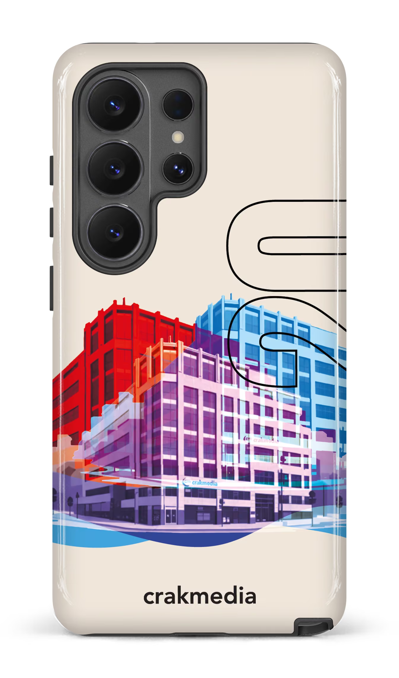 Galaxy S26 U Tough (Gloss) Building Crakmedia -