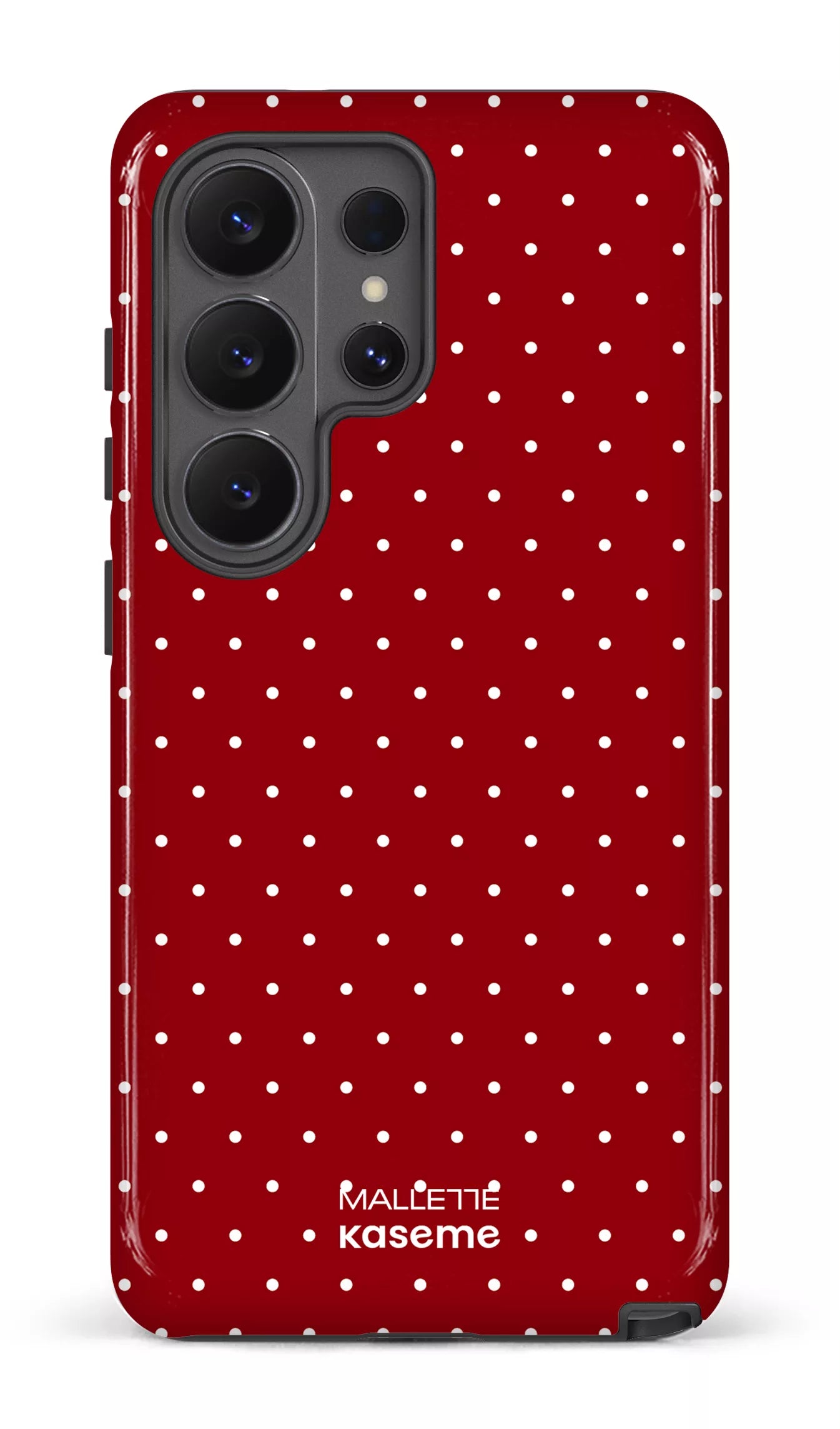 Galaxy S26 U Tough (Gloss) Ditsy Rouge x Mallette -
