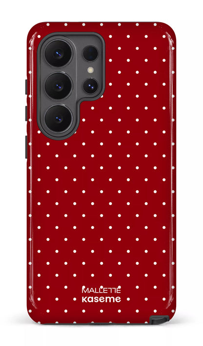 Galaxy S26 U Tough (Gloss) Ditsy Rouge x Mallette -