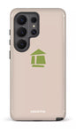 Galaxy S26 U Tough (Gloss) Flordeco logo grège -