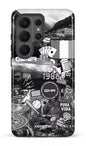 Galaxy S26 U Tough (Gloss) GMR Collage Noir et Blanc -