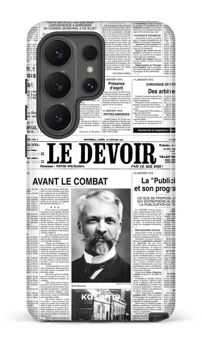 Galaxy S26 U Tough (Gloss) Le Devoir — Premier édito -