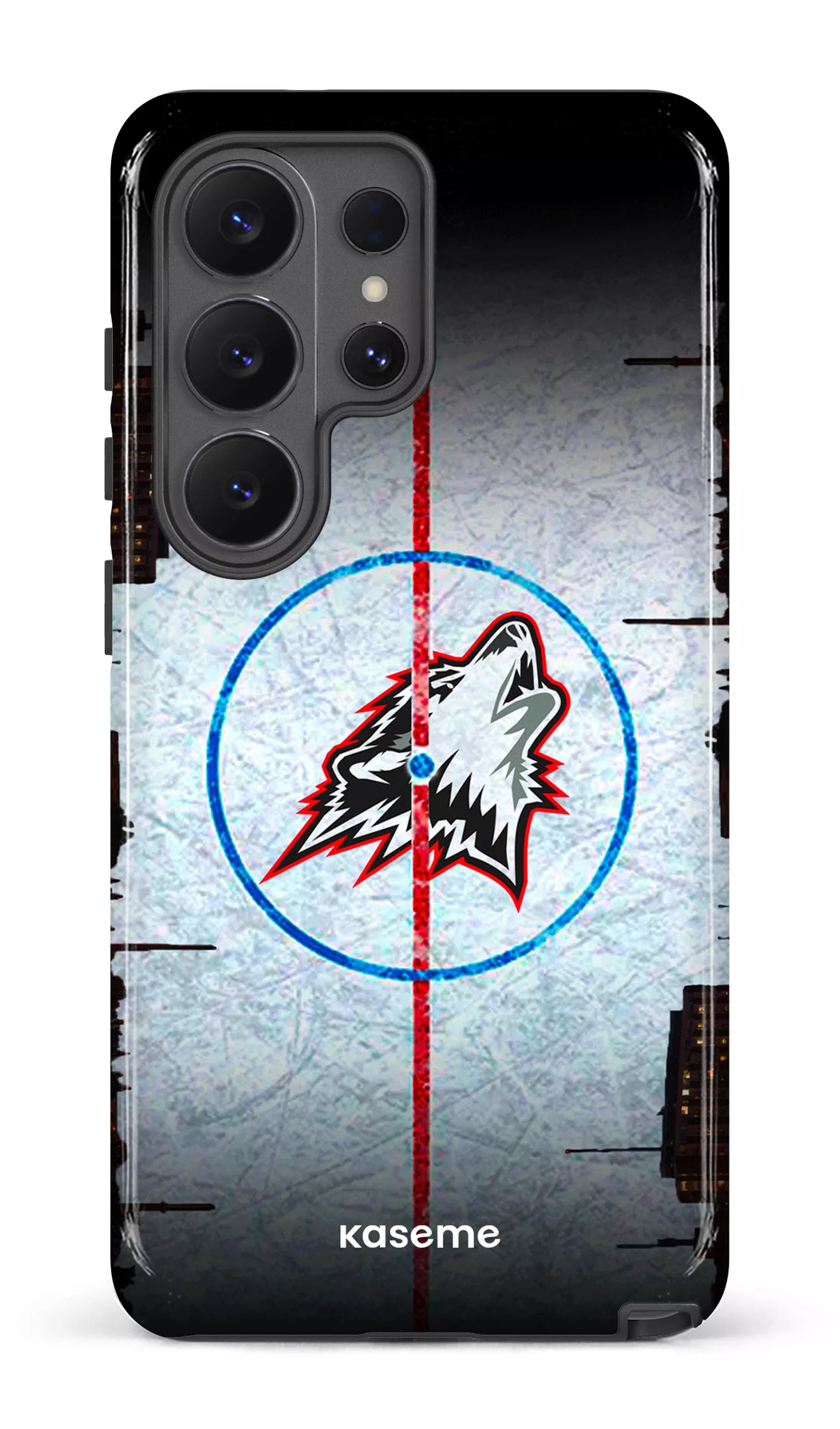 Galaxy S26 U Tough (Gloss) Les Huskies Patinoire -