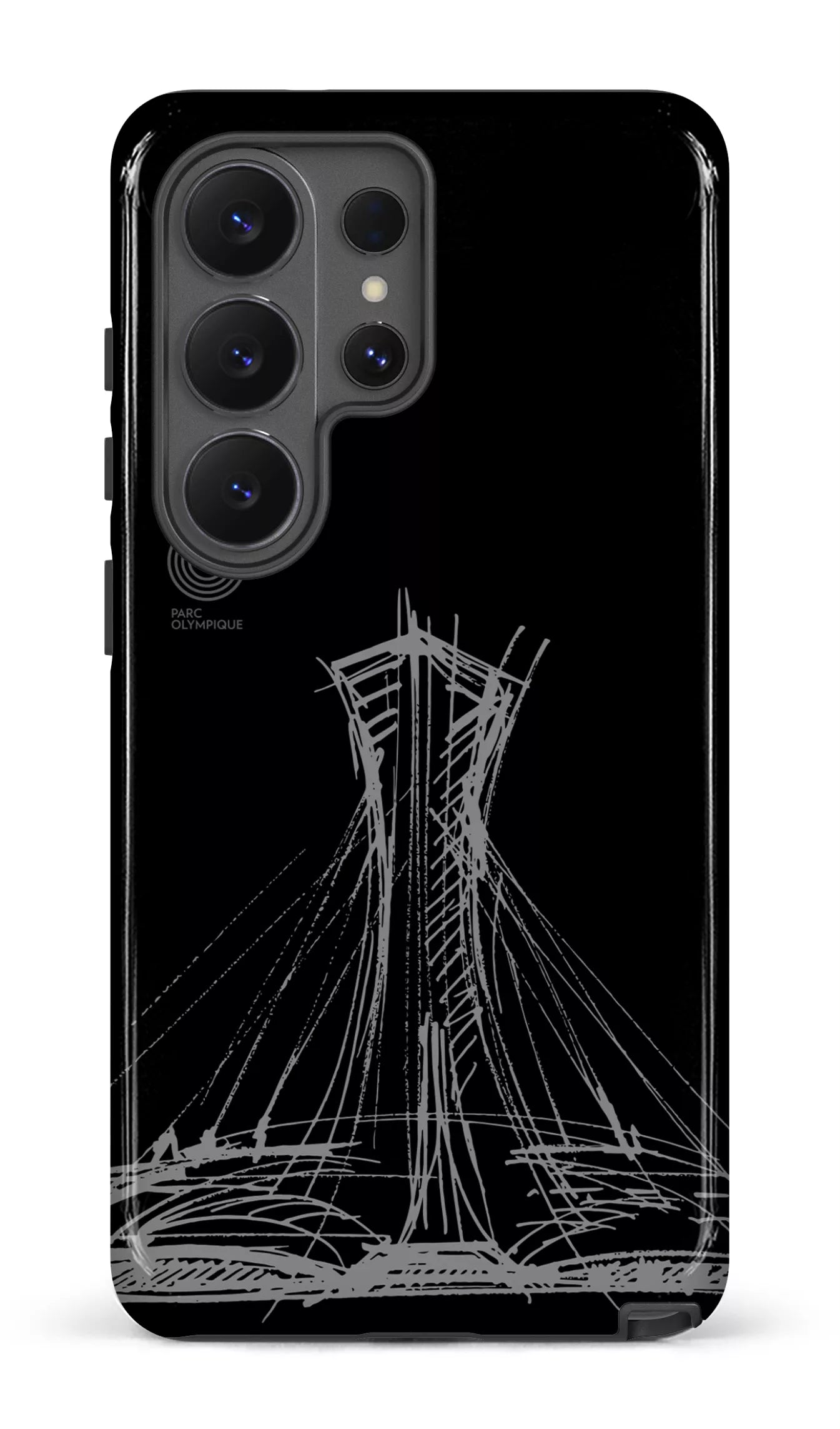 Galaxy S26 U Tough (Gloss) Parc Olympique - Croquis Noir -