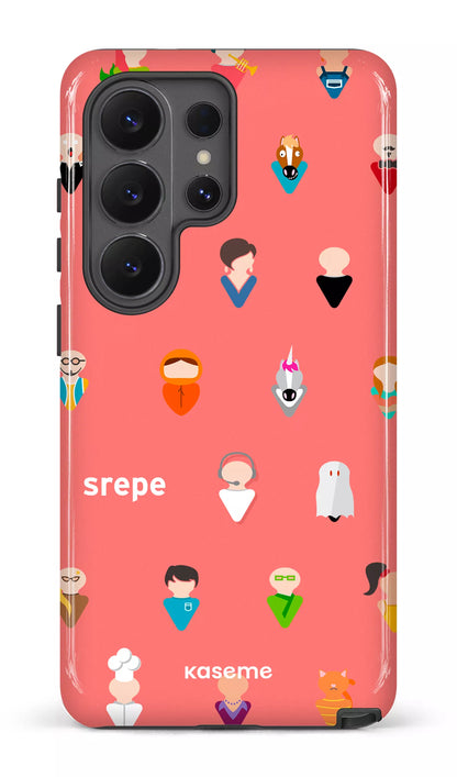 Galaxy S26 U Tough (Gloss) Personnages Saumon -