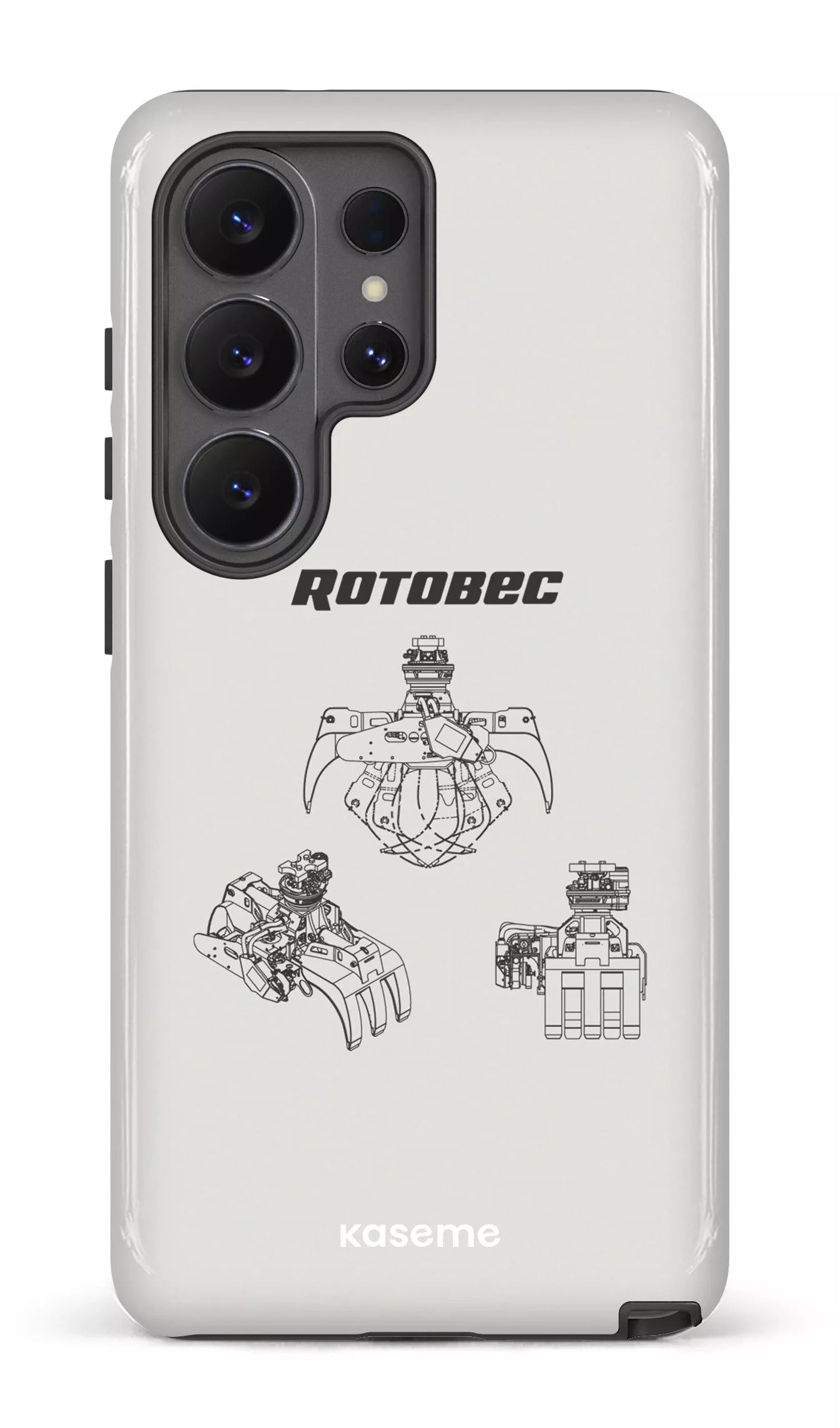 Galaxy S26 U Tough (Gloss) Rotobec Gris -