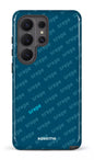 Galaxy S26 U Tough (Gloss) SREPE Pattern Bleu x Turquoise -