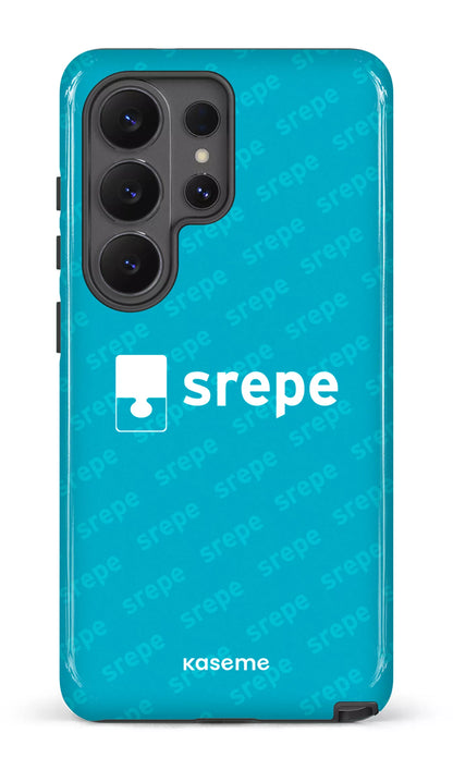 Galaxy S26 U Tough (Gloss) SREPE Pattern Turquoise -