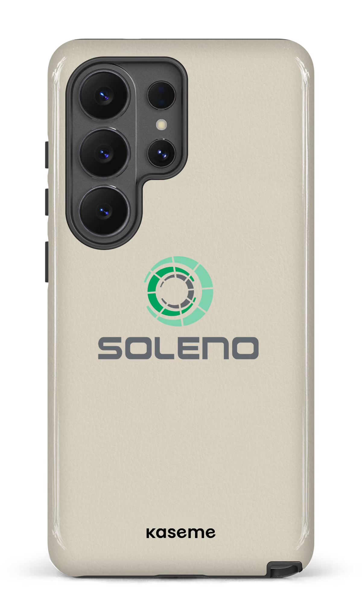 Galaxy S26 U Tough (Gloss) Soleno Beige -