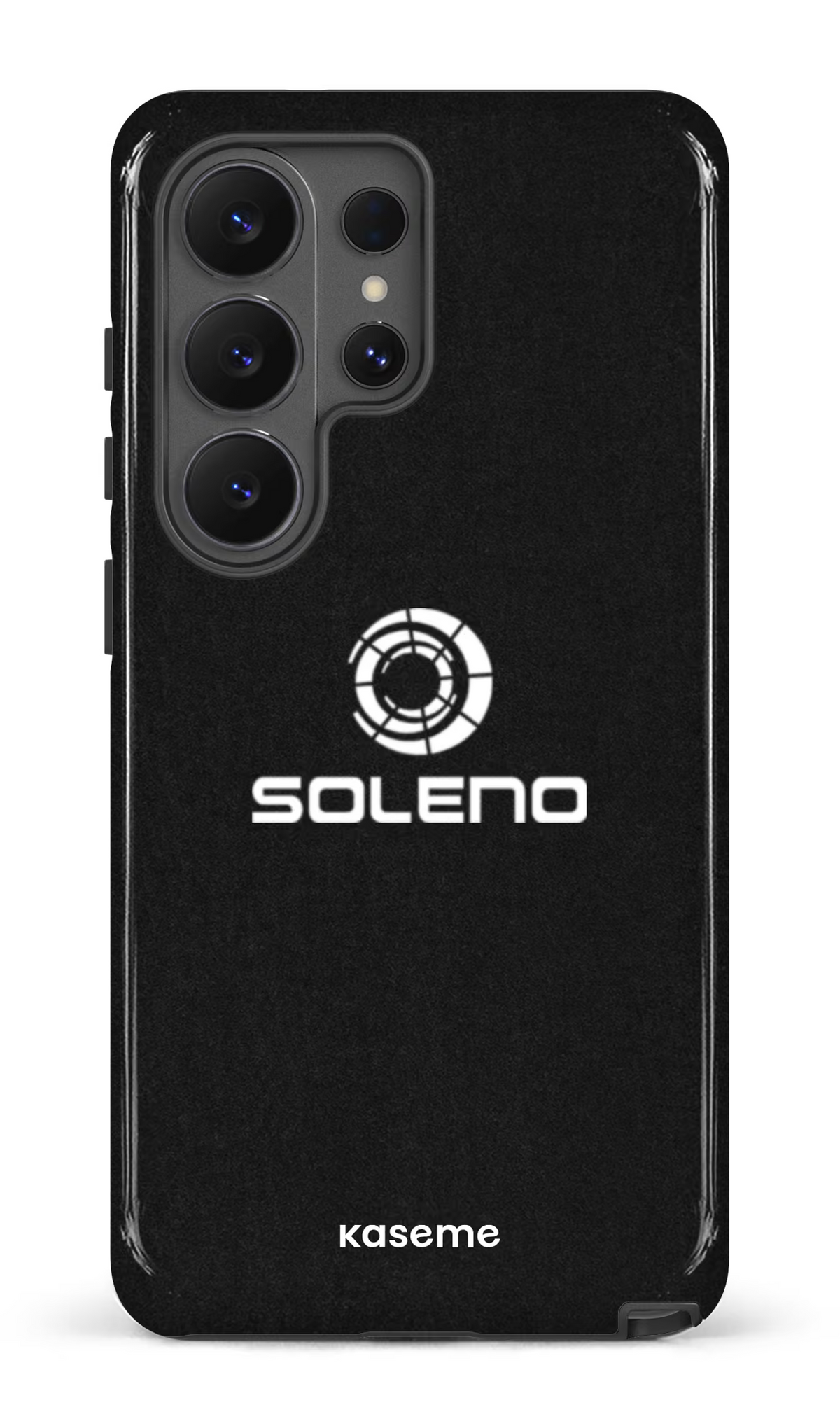 Galaxy S26 U Tough (Gloss) Soleno Noir -