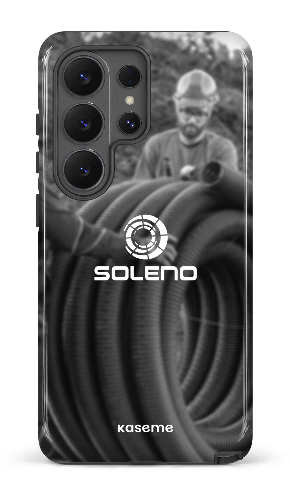 Galaxy S26 U Tough (Gloss) Soleno tuyau N&B -