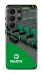 Galaxy S26 U Tough (Gloss) Soleno tuyaux vert x vague -