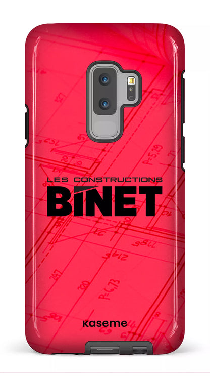 Galaxy S9 Plus Tough Constructions Binet Rouge -