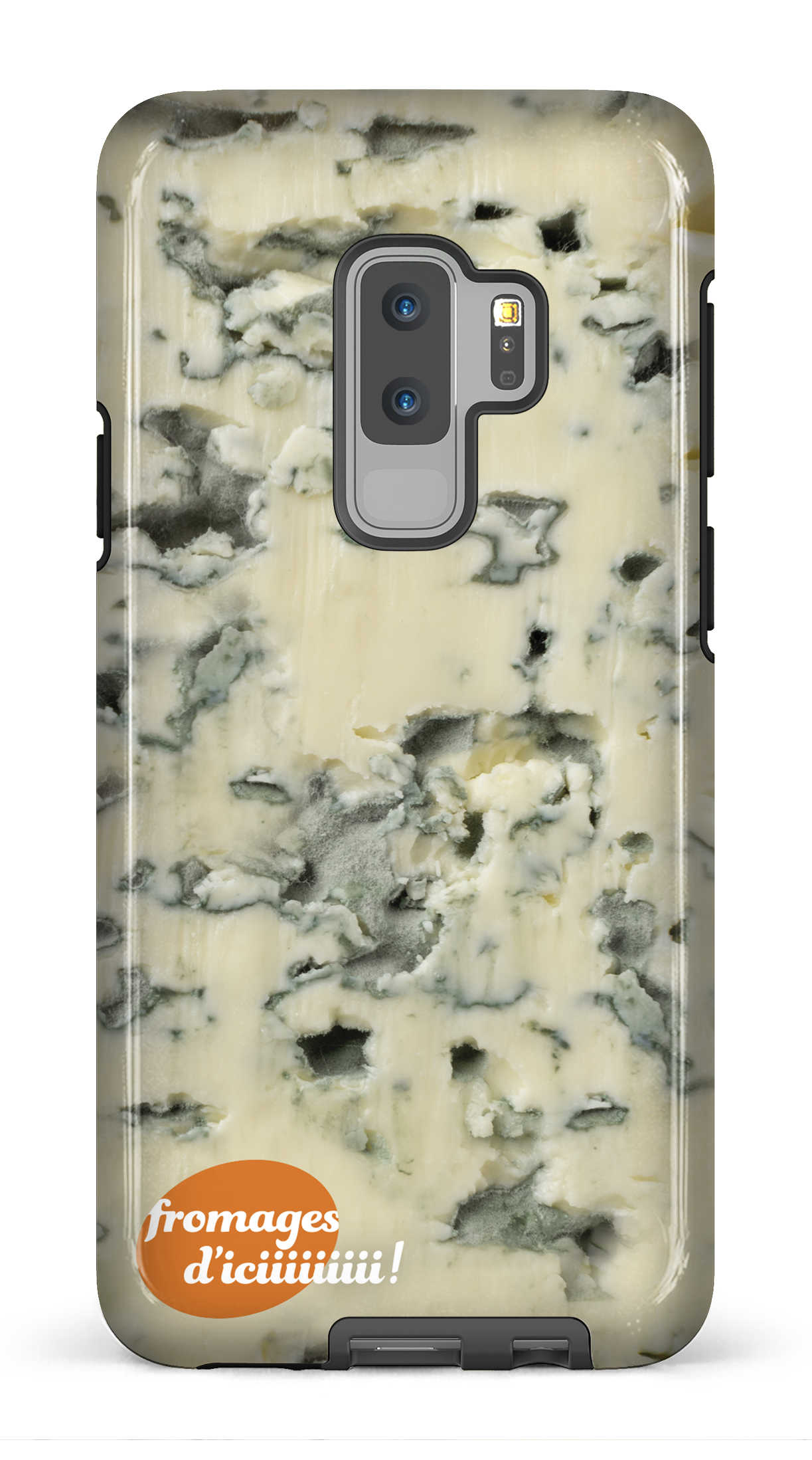 Galaxy S9 Plus Tough Fromage Bleu Logo -