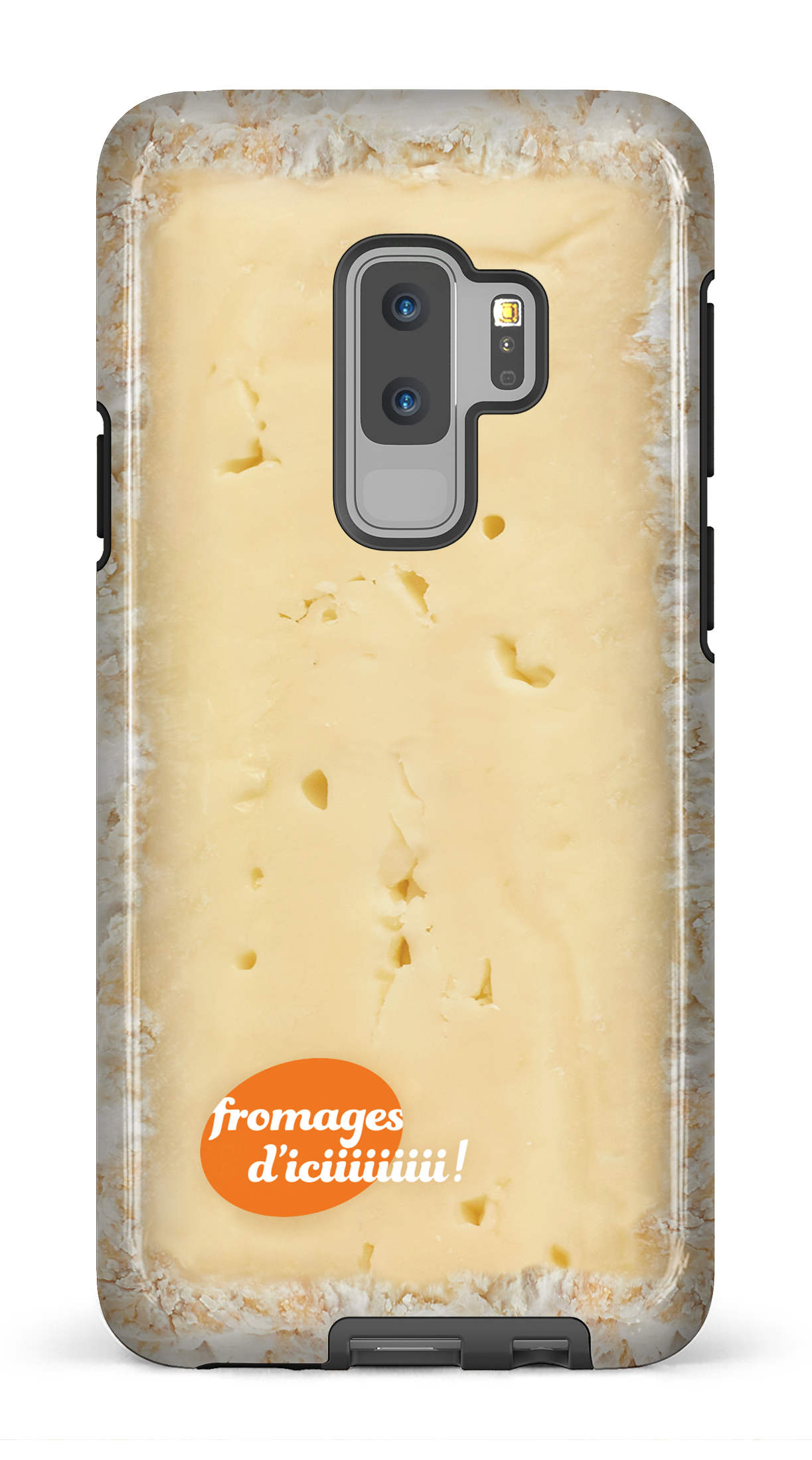 Galaxy S9 Plus Tough Fromage Brie Logo -