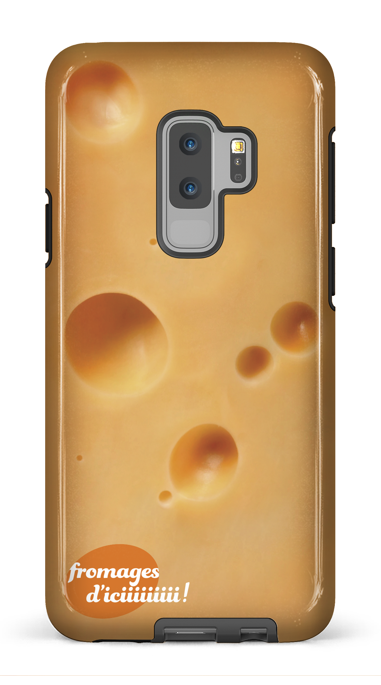 Galaxy S9 Plus Tough Fromage Suisse Logo -