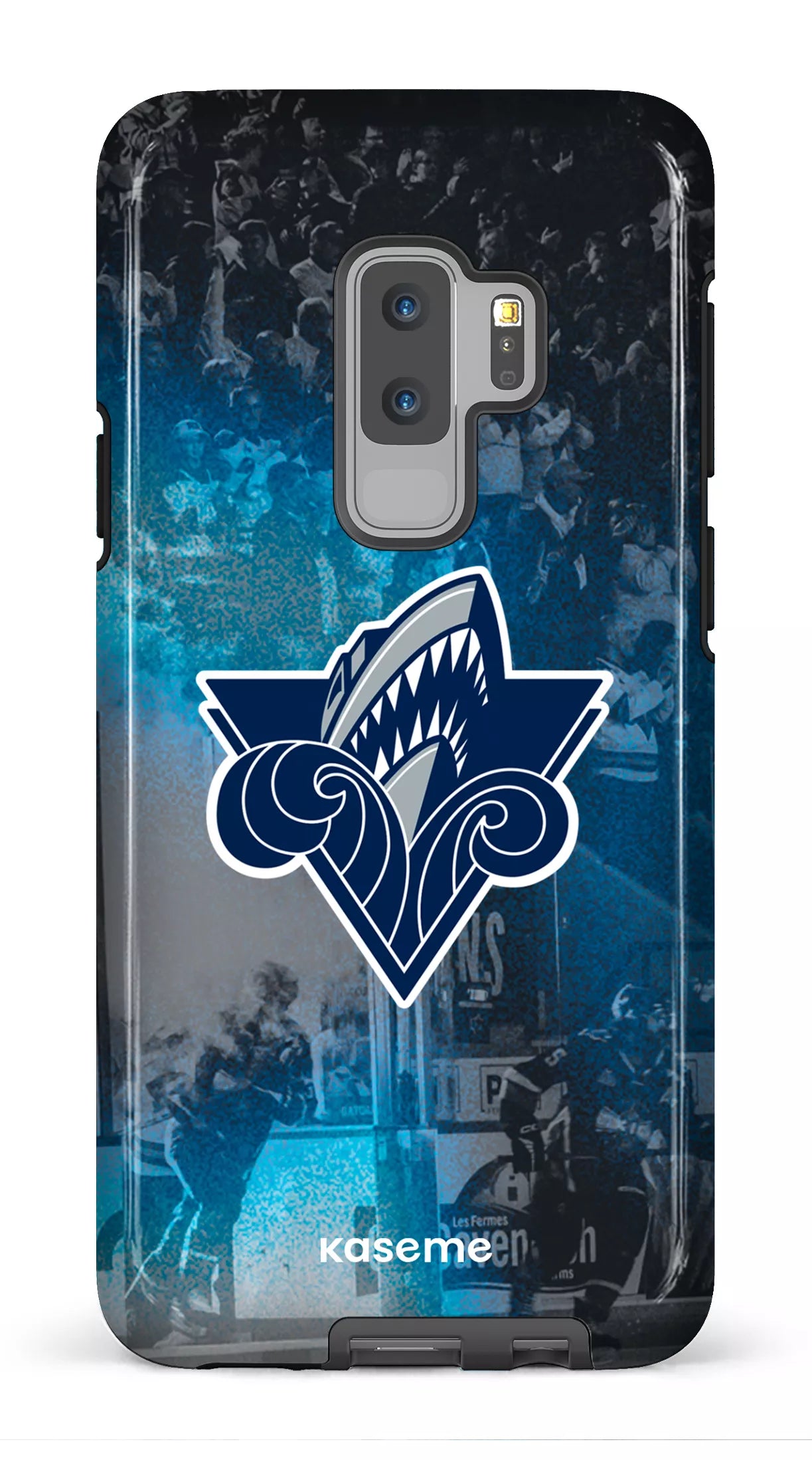 Galaxy S9 Plus Tough Océanic Logo & Foule -