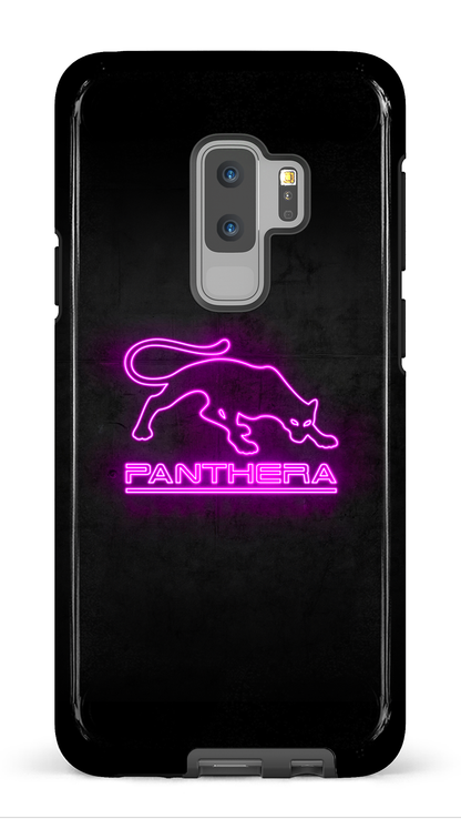 Galaxy S9 Plus Tough Panthera Logo Neon -