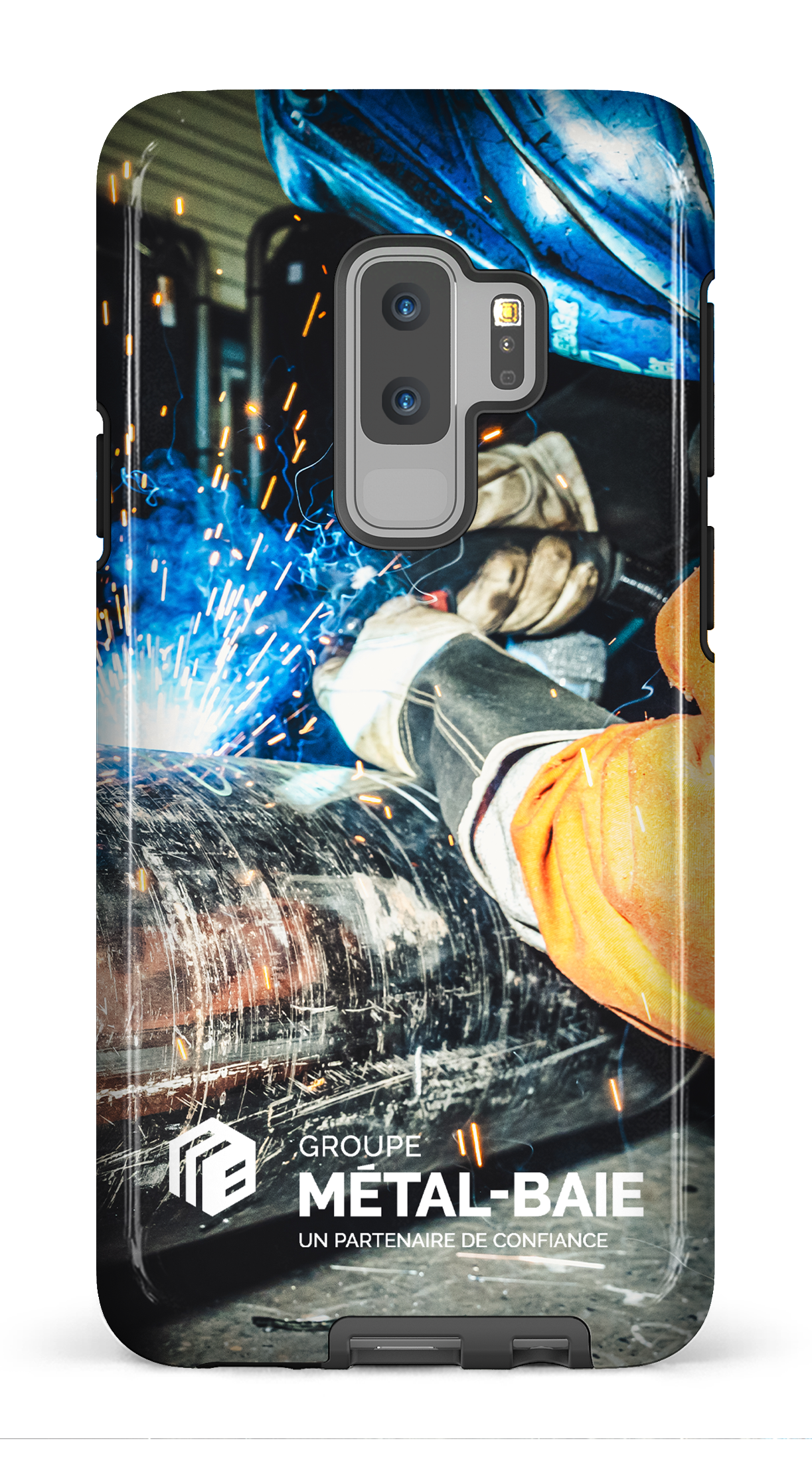 Galaxy S9 Plus Tough Soudure par Métal-Baie -