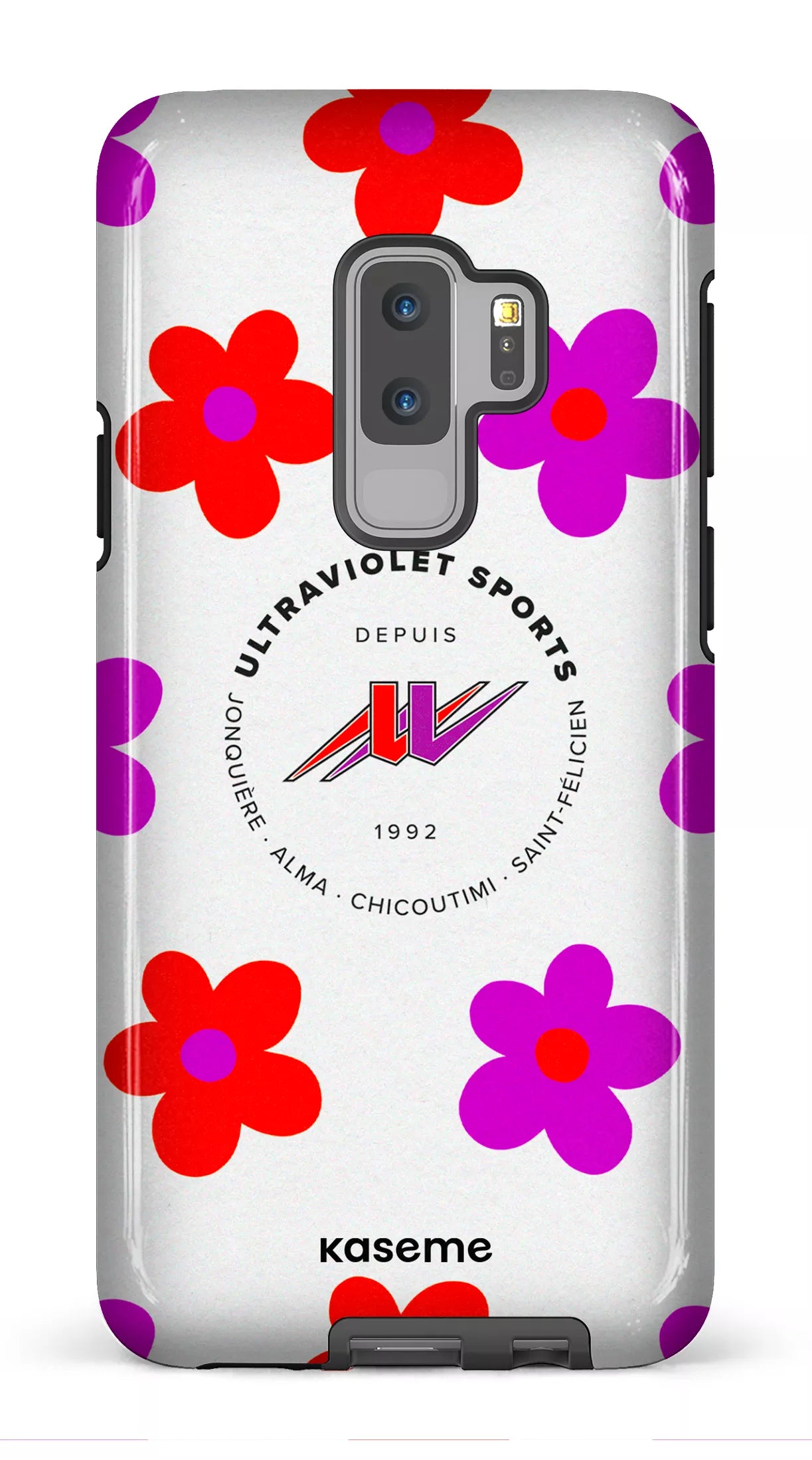 Galaxy S9 Plus Tough UltraViolet Fleurs -