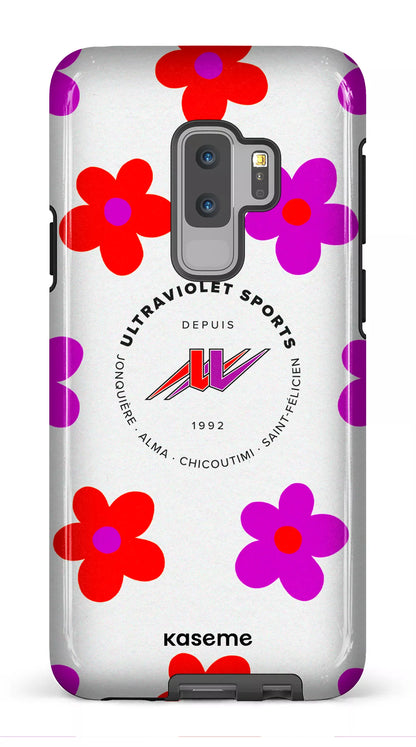 Galaxy S9 Plus Tough UltraViolet Fleurs -