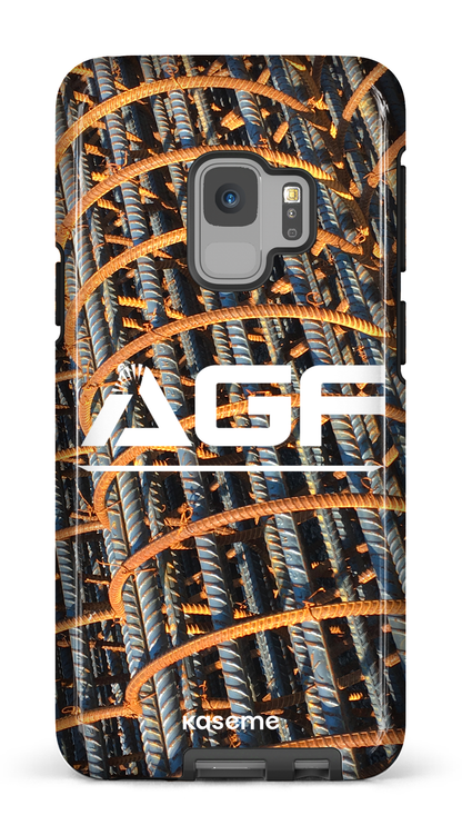 Galaxy S9 Tough AGF Acier -