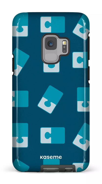 Galaxy S9 Tough Casse-tête Bleu -