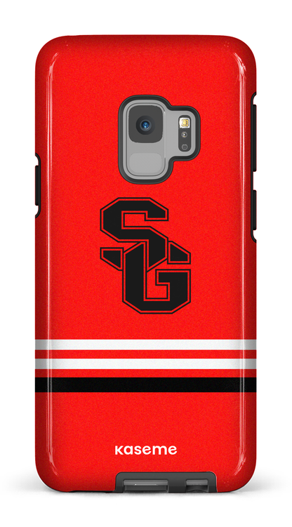 Galaxy S9 Tough Dragons PSG Rouge -